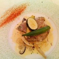 EX marunouchi - 豚バラのきのこクリーム煮バターライス添え
