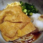 爾爾や - ぶっかけきつねうどん