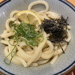 Ayagawa Udon - ぶっかけうどん（小）です