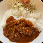 ふわり - ミニハヤシライス(越のルビートマト入り) ¥500