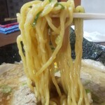 Shizukkotei - しずっこチャーシューメン 麺リフト(2021年10月4日)