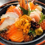 Kaisen Ryouri Gosakudon - 令和3年10月 ランチタイム
                        海鮮丼 1000円
