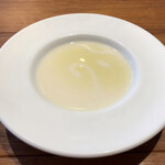 anthikatorattoriakurono - Pranzo B
                        本日の前菜3種とスープ(じゃがいもの冷製スープ)