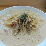 スープパスタ専門店 コジロー - 料理写真:ベーコン・ポルチーニ