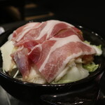 カズさんのポテトサラダ - ちゃんこ一人前(1800円)