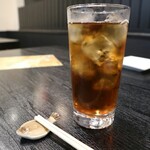 カズさんのポテトサラダ - 烏龍茶(150円)