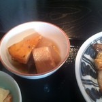 多満川 - ランチに付く小鉢