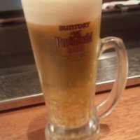 利心 - ビールはジョッキで