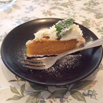 ビストロ やまもと - パンプキンケーキ（+100円）