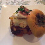 ビストロ やまもと - 丸ごと柿のグラタン