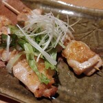 Chou chin - 炙り鳥の串焼き(2本) 410円