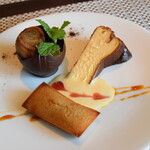 ビストロ セレニテ - シン☆「ブランセス・デゼールセット」1,650円