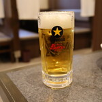 鳥せい - 生ビール 594円(2021年10月)