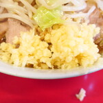 ラーメン二郎 - ニンニク多め