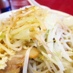 ラーメン二郎 - ヤサイ（そのまま）