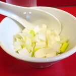 ラーメン二郎 - 白ネギ