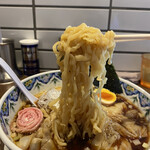 NOODLE CAFE SAMURAI - 平麺がおすすめ！