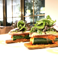 CHINCHARD en tarte courgettes