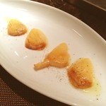 TEPPAN&WINE MASA - 焼きプロヴォローネチーズ