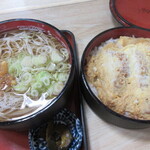 Sarashina Bun Ten - かつ丼定食　850円