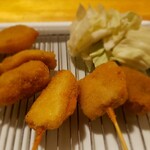 八重菊 - 串揚げ基本の６本