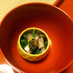 一乗院 - 菊菜のおひたし