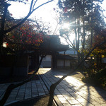 一乗院 - 朝日を浴びる一乗院