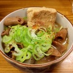 にしきや - 豆腐入り煮込み（500円）
