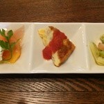 トラットリア360° - ランチの前菜