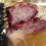 支那そば なかじま - チャーシュー　しおわんたん　2012年11月