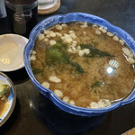 ゆたか寿司 - 味噌汁