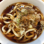 いろり庵きらく - 温かいうどん 天かす抜き