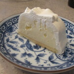 Toppusu - ほとんどクリームチーズの断面。