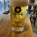 Kushiyaki Yakiton Ya Tayutayu - 生ビール（中）