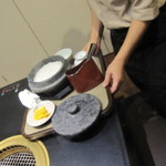 おんどる - スタッフさんが装ってくれました、、、