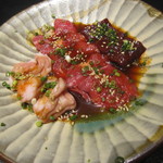 おんどる - ホルモン3種盛り【旨み】 924円