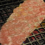 おんどる - 片面を軽く焼きます