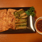 焼肉冷麺明月館 - チヂミ盛り合わせ