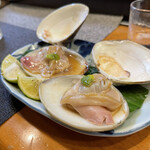 都寿司 - 焼き蛤