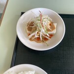 花梨 - 棒々鶏と豆腐のサラダ