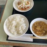 Karin - ライスと玉子スープ