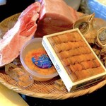 Suzuya Hanare - 毎日届く色んな魚介類。