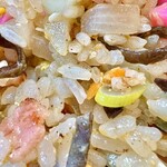 吉ひろ - やきめしのどアップ！かなり具沢山ですよ！