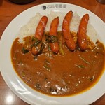 CoCo壱番屋 - ソーセージカレー（ほうれん草＋８辛）