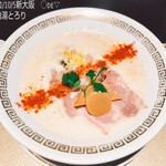 鯛白湯らーめん ○de▽ - 