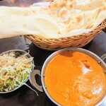 本格的インド・ネパール料理 シバ - ランチのチキンカレーセット（シバ 大井町）