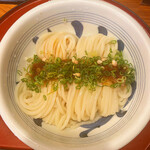 江戸堀 木田 讃岐うどん - うどんは細めですがコシはしっかりあります