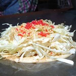 Okonomiyaki Aoba - ざく切りキャベツ 2021年10月