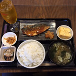 わ楽 - 鯖味噌定食  880円税込  R3.10.5