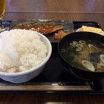 わ楽 - ご飯(大)…更におかわり  お味噌汁